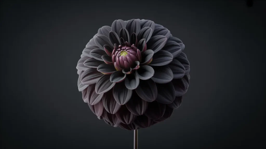 Black floswer wallpaper